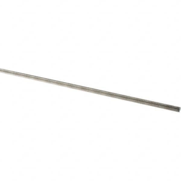 Value Collection - 7/16-14 x 6' Stainless Steel General Purpose Threaded Rod - Strong Tooling