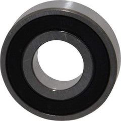 SKF - 12mm Bore Diam, 28mm OD, Double Seal Deep Groove Radial Ball Bearing - 8mm Wide, 1 Row, Round Bore, 2,360 Nm Static Capacity, 5,400 Nm Dynamic Capacity - Strong Tooling