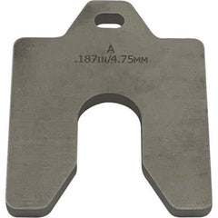 Maudlin Products - Metal Shim Stock Type: Slotted Shim Material: Stainless Steel - Strong Tooling