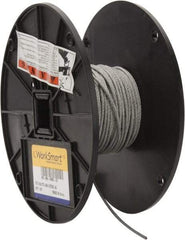 Value Collection - 3/32" Diam, Aircraft Cable - 920 Lb Breaking Strength, 7 x 7 Strand Core - Strong Tooling