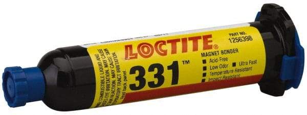 Loctite - 25 mL Cartridge Two Part Acrylic Adhesive - 0.33 min Working Time, 3,100 psi Shear Strength, Series 331 - Strong Tooling