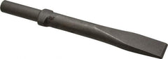 Ingersoll-Rand - 1" Head Width, 9" OAL, 3/4" Shank Diam, Flat Chisel - Round Drive, Round Shank, Steel - Strong Tooling