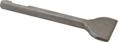 Ingersoll-Rand - 2" Head Width, 7" OAL, 1/2" Shank Diam, Scaling Chisel - CP Shank, Steel - Strong Tooling