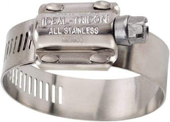 IDEAL TRIDON - SAE Size 862, 7-3/4 to 8-5/8" Diam, Stainless Steel High Torque Worm Drive Clamp - 5/8" Wide, Material Grade 304, Series 60 - Strong Tooling