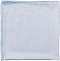 Rubbermaid - Dry Microfiber Wipes - Packet, 16" x 16" Sheet Size, Blue - Strong Tooling