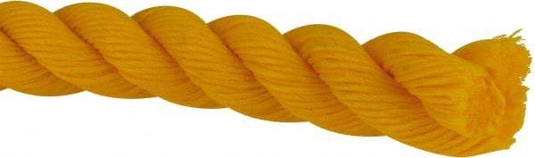 Value Collection - 600' Max Length Polypropylene Twisted Rope - 1" Diam, 1,603 Lb Capacity - Strong Tooling