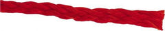 Value Collection - 1,000' Max Length Polypropylene Hollow Braid Flexible Rope - 1/4" Diam, 124 Lb Capacity - Strong Tooling