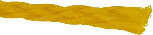 Value Collection - 1,000' Max Length Polypropylene Hollow Braid Flexible Rope - 5/16" Diam, 187 Lb Capacity - Strong Tooling