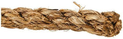 Value Collection - 1,200' Max Length Manila Rope - 1/2" Diam, 298 Lb Capacity - Strong Tooling