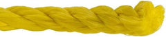 Value Collection - 1,200' Max Length Polypropylene Twisted Rope - 1/2" Diam, 472 Lb Capacity - Strong Tooling