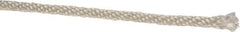 Value Collection - 1,000' Max Length Polyester Solid Braid Rope - 1/4" Diam, 162 Lb Capacity - Strong Tooling