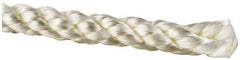 Value Collection - 600' Max Length Nylon Twisted Rope - 5/16" Diam, 286 Lb Capacity - Strong Tooling