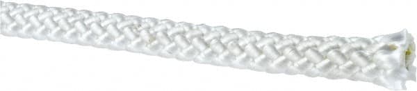 Value Collection - 1,000' Max Length Nylon Diamond Braid Rope - 3/8" Diam, 331 Lb Capacity - Strong Tooling