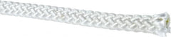 Value Collection - 1,000' Max Length Nylon Diamond Braid Rope - 3/8" Diam, 331 Lb Capacity - Strong Tooling