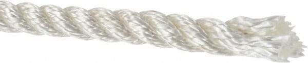 Value Collection - 600' Max Length Polyester Twisted Rope - 3/8" Diam, 363 Lb Capacity - Strong Tooling