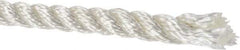 Value Collection - 600' Max Length Polyester Twisted Rope - 3/8" Diam, 363 Lb Capacity - Strong Tooling