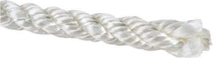 Value Collection - 600' Max Length Nylon Twisted Rope - 1/2" Diam, 709 Lb Capacity - Strong Tooling