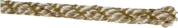 Value Collection - 600' Max Length Nylon Twisted Rope - 3/8" Diam, 405 Lb Capacity - Strong Tooling