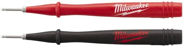 Milwaukee Tool - Red/Black Electrical Test Equipment Probe - Use with 2205-20, 2206-20, 2207-20, 2216-20, 2217-20, 2235-20, 2236-20, 2237-20, 2238-21 & 2239-21 Milwaukee Meters - Strong Tooling