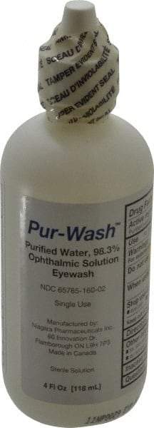 Medique - 4 oz, Disposable Eyewash Solution - Strong Tooling