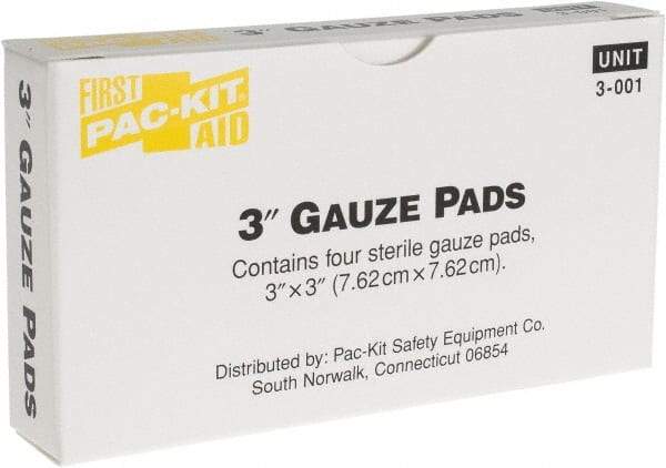 Medique - 3" Long x 3" Wide, General Purpose Pad - Yellow - Strong Tooling