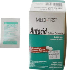 Medique - Mint Flavor Medi-First Antacid Tablets - Antacids & Stomach Relief - Strong Tooling