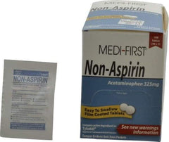 Medique - Medi-First Non-Aspirin Tablets - Headache & Pain Relief - Strong Tooling