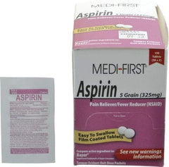 Medique - Medi-First Aspirin Tablets - Headache & Pain Relief - Strong Tooling