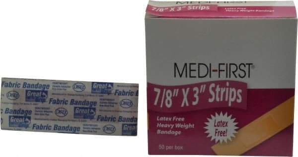 Medique - 3" Long x 7/8" Wide, General Purpose Self-Adhesive Bandage - Woven Fabric Bandage, Latex Free - Strong Tooling