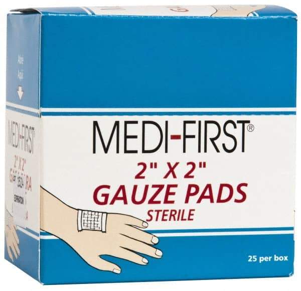 Medique - 2" Long x 2" Wide, General Purpose Pad - Gauze Bandage - Strong Tooling