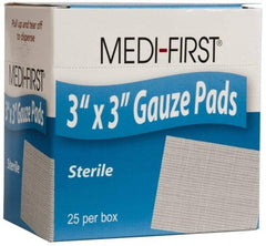 Medique - 3" Long x 3" Wide, General Purpose Pad - Gauze Bandage - Strong Tooling