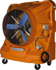 PortaCool - 48" Blade, 65 Gal Capacity, 2.5 hp, 22,500 CFM Evaporative Cooler - 19.8 Amp Rating, 120 Volts, Single Speed - Strong Tooling