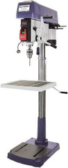 Palmgren - 20" Swing, Step Pulley Drill Press - 16 Speed, 1-1/2 hp, Single Phase - Strong Tooling