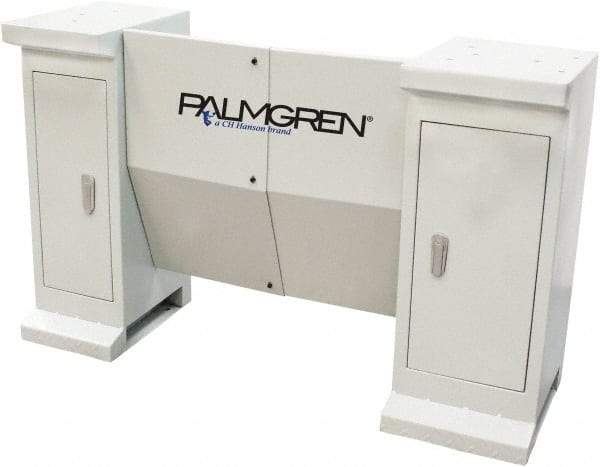 Palmgren - 41" Long x 30" High x 14" Deep, Lathe Cabinet without Chip Pan - Compatible with 9" x 20" Bench Lathes - Strong Tooling