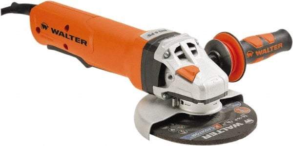 WALTER Surface Technologies - 6" Wheel Diam, 9,600 RPM, Corded Angle & Disc Grinder - 5/8-11 Spindle - Strong Tooling