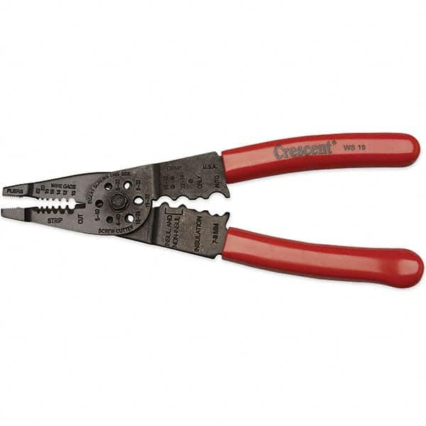 Crescent - Crimpers Type: Crimping Pliers Capacity: 10 - 22 AWG - Strong Tooling