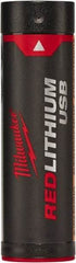 Milwaukee Tool - 4 Volt Lithium-Ion Power Tool Battery - 2.5 Ahr Capacity, 2 hr Charge Time, Series RED LITHIUM - Strong Tooling