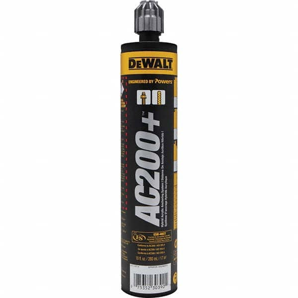 DeWALT Anchors & Fasteners - Anchoring Adhesives Adhesive Material: Acrylic Volume (fl. oz.): 9.50 - Strong Tooling