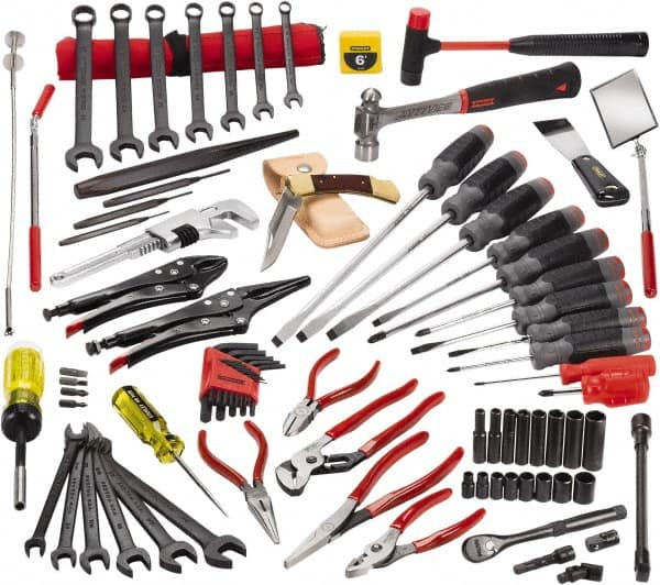 Proto - 84 Piece 1/4" Drive Master Tool Set - Strong Tooling