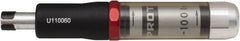 Proto - 1 Piece, 20 to 100 In/oz, Torque Limiting Screwdriver - 5-1/4" OAL, 1/4" Drive - Strong Tooling