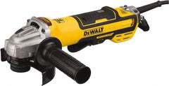 DeWALT - 4-1/2 & 5" Wheel Diam, 10,500 RPM, Corded Angle & Disc Grinder - 5/8-11 Spindle, 120 Volts, 13 Amps - Strong Tooling