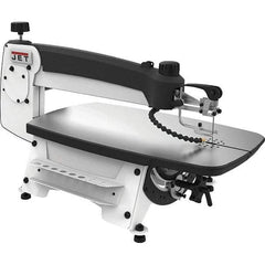 Jet - 3/4" Stroke Length, 2" Depth of Cut, Scroll Saw - 400 to 1,550 Strokes per min, Includes Foot Switch - Strong Tooling