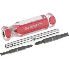 Crescent - Multi-Bit Screwdriver - Slotted & Phillips Tip - Strong Tooling