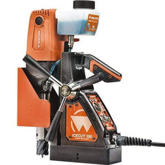 WALTER Surface Technologies - 1/2" Chuck, Portable Electromagnetic Drill Press - 600 RPM, 8 Amps, 850 Watts, 120 Volts - Strong Tooling