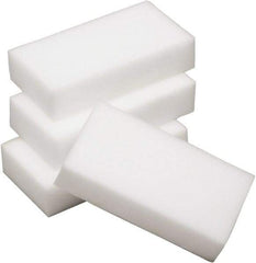 Ability One - 2.3" Long x 4.6" Wide x 1" Thick Cleansing Pad - Medium-Duty, White - Strong Tooling