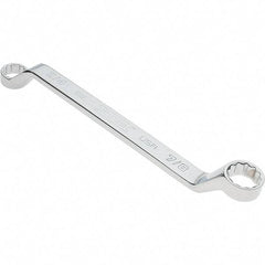 Proto - 3/4" x 7/8" 12 Point Box Wrench - Double End, 1-1/16" Head Diam x 1-1/4" Head Thickness, 11-1/2" OAL, Steel, Polished Finish, 15° Offset - Strong Tooling