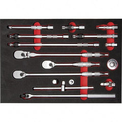 Proto - 16 Piece 3/8" Drive Mechanic's Tool Set - Comes in 11 x 16" Foam Insert - Strong Tooling