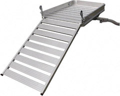 Erickson Manufacturing - Aluminum Cargo Carrier with Ramp - 30-1/4" Wide x 50" Long, Silver, For Use with 2" Receivers - Strong Tooling