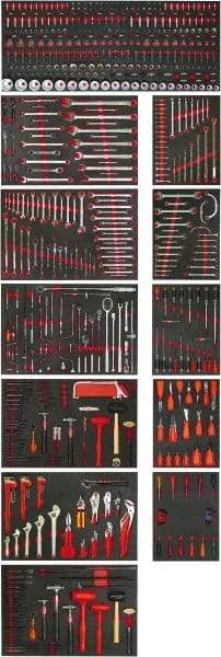 Proto - 613 Piece Master Tool Set - Comes in Workstation - Strong Tooling