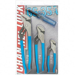 Channellock - 4 Piece Grooved Tongue & Groove Pliers - Comes in Clamshell - Strong Tooling